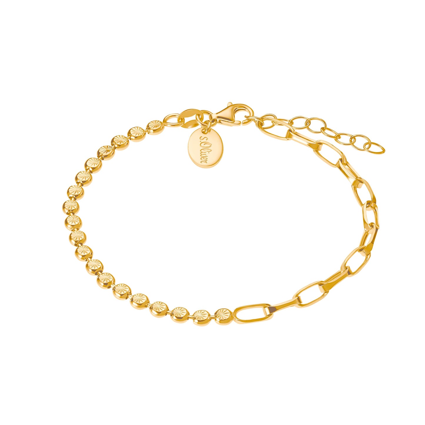 S.Oliver Armschmuck 2032904 Silber vergoldet