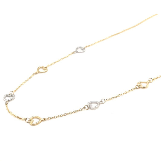 Damenkette 37-3631-481-585-gg-45 585 Gold