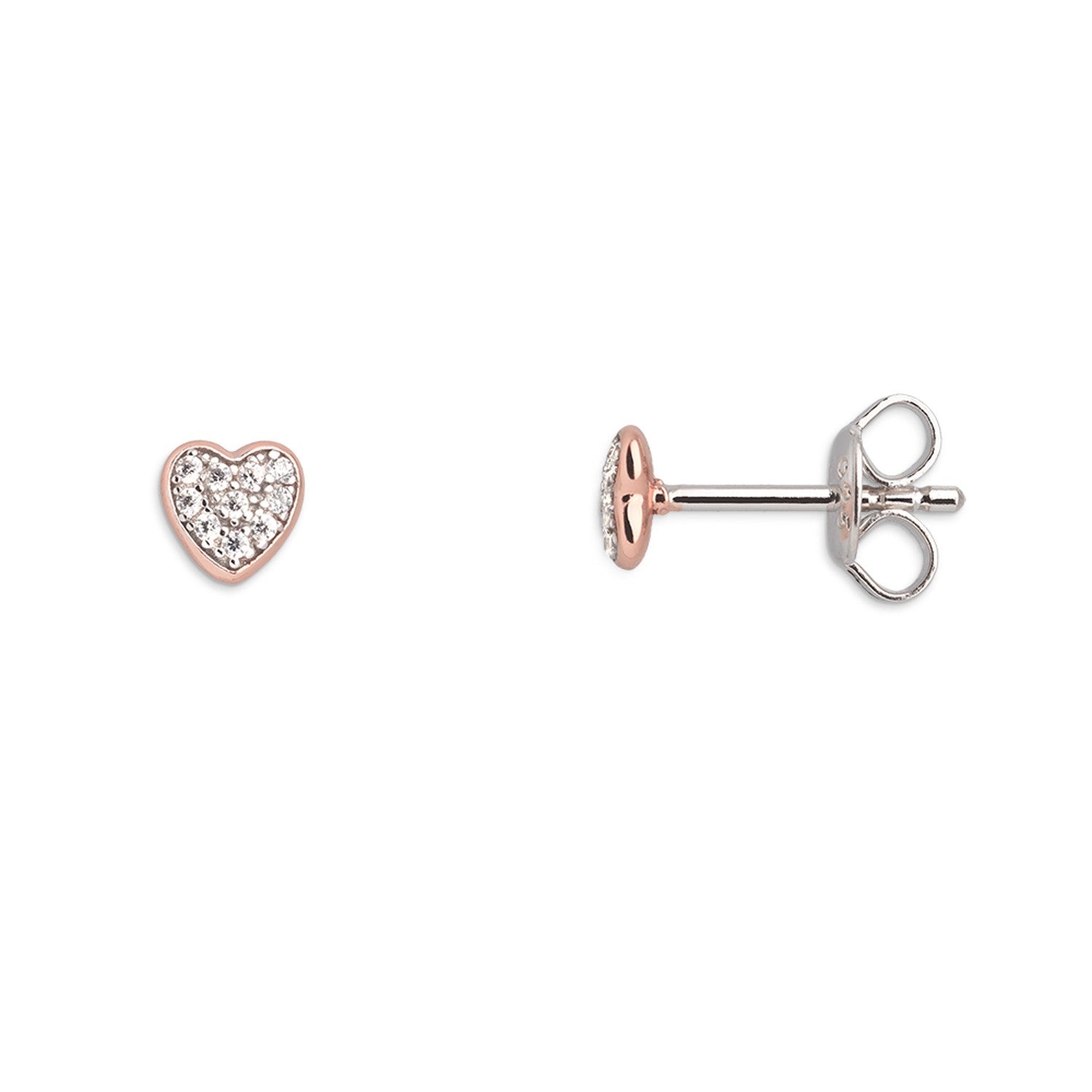 Xenox Ohrschmuck XS3737RN Silber rosevergoldet