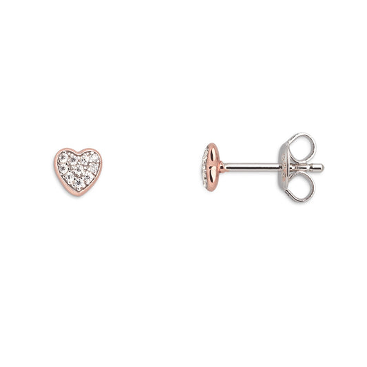Xenox Ohrschmuck XS3737RN Silber rosevergoldet