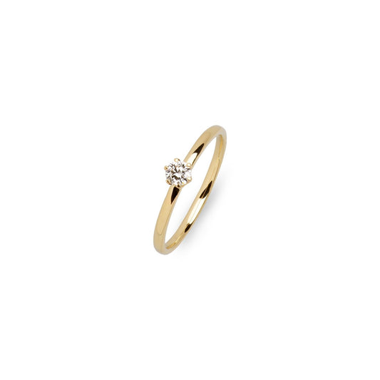 Diara Antragsring DS2121G/ 585/- LGD 0,20ct. G/SI1