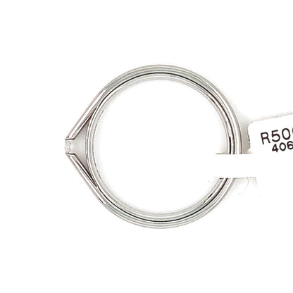 Ring, matt/poliert, Brill. TW/