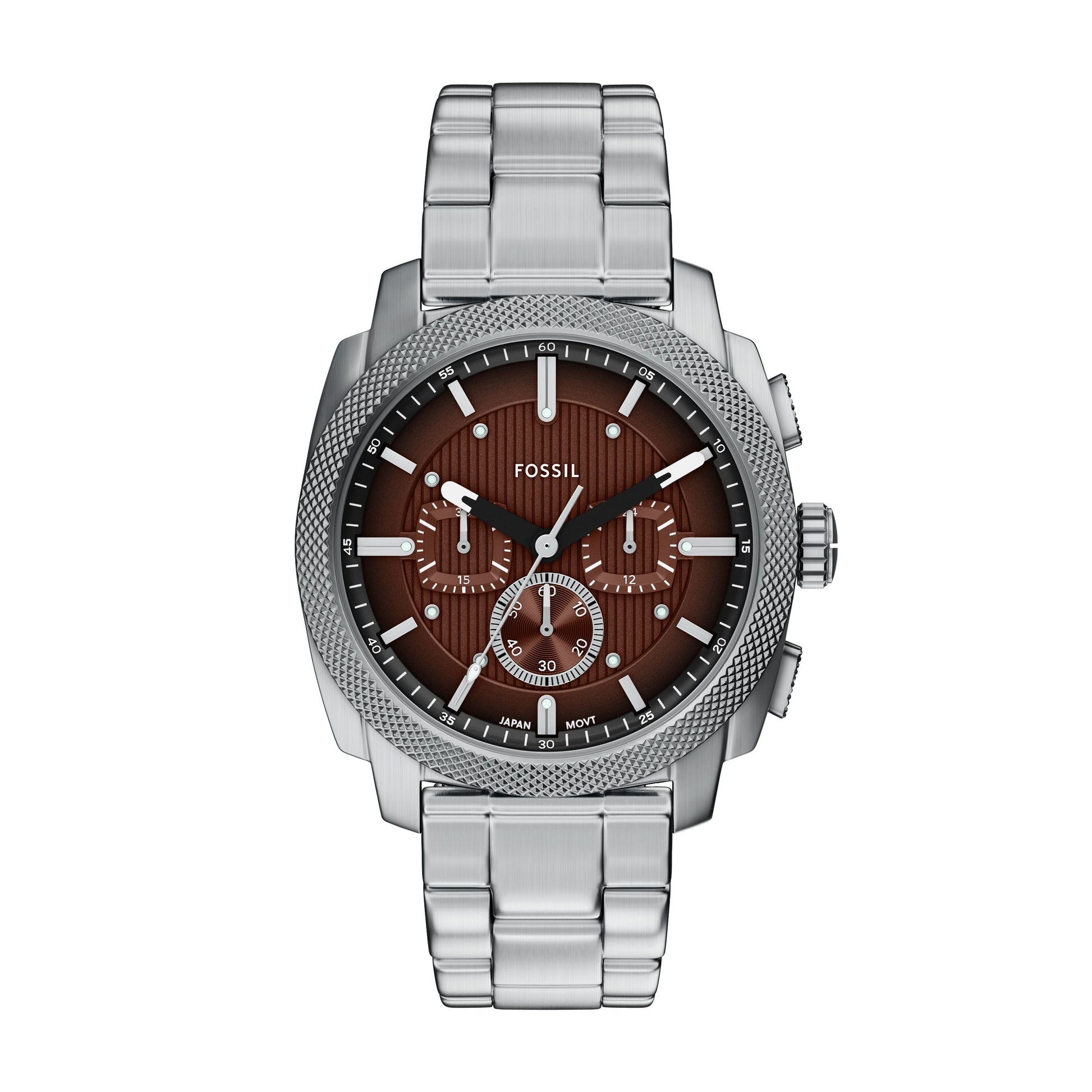 Fossil Armbanduhr FS6144 Edelstahl