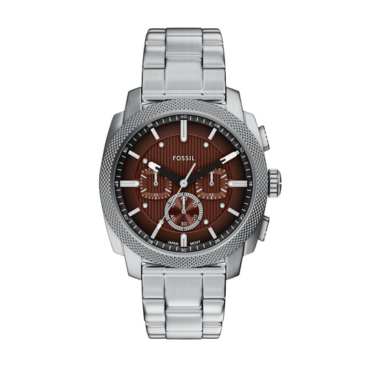 Fossil Armbanduhr FS6144 Edelstahl