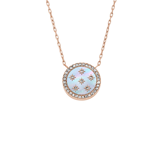 Fossil Halsschmuck JF04936791 Edelstahl rose