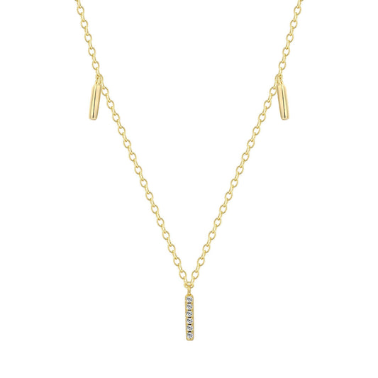 Xenox Damenkette XS91812G Silber vergoldet