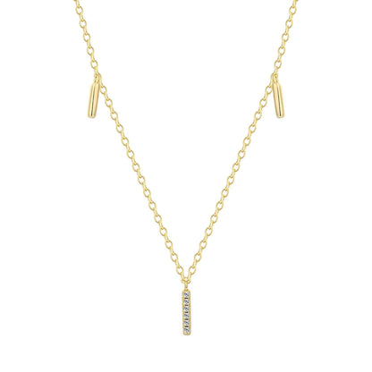 Xenox Damenkette XS91812G Silber vergoldet