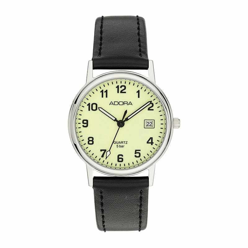 Damenarmbanduhr AB6119 Lederband