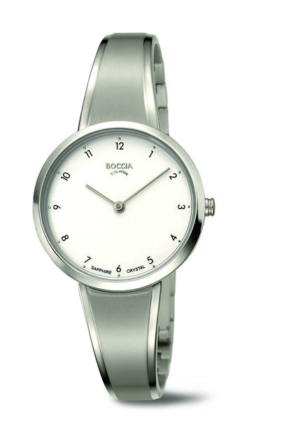 Boccia Damenarmbanduhr 3325-01 Edelstahl