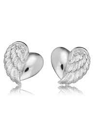 Engelsrufer Ohrschmuck ERE-LILHEARTWING-ST Silber