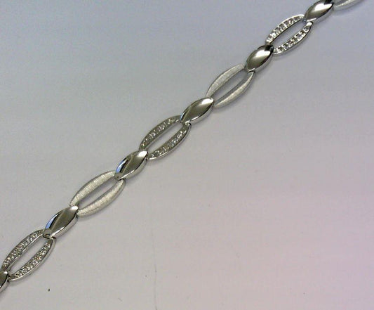 Damenarmband S-01896B Silber