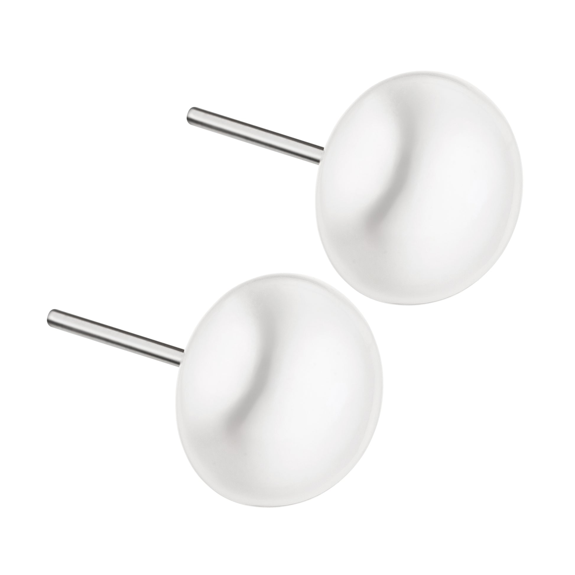 Ernstes Design Ohrstecker E260 Edelstahl SW Perle