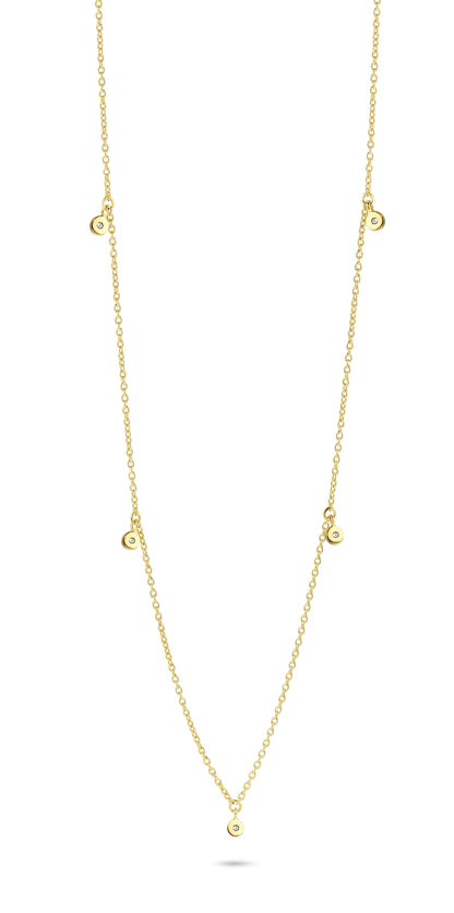 Spirit Icons Damenkette 10642-45 Silber vergoldet