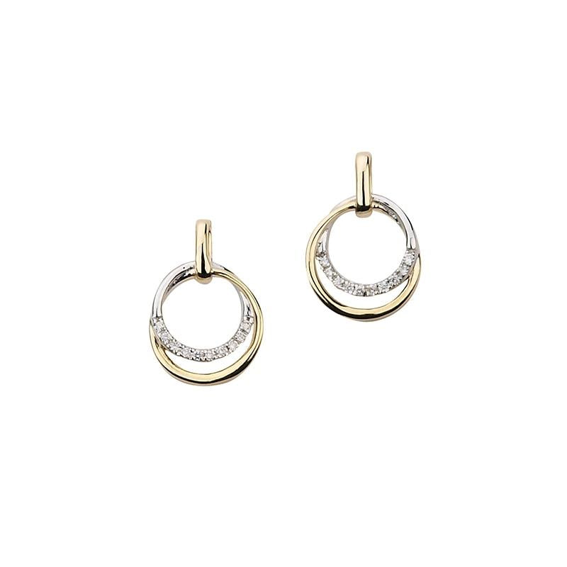 CEM Ohrstecker G5-000280 585 Gold 0,06ct