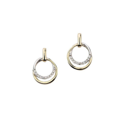 CEM Ohrstecker G5-000280 585 Gold 0,06ct