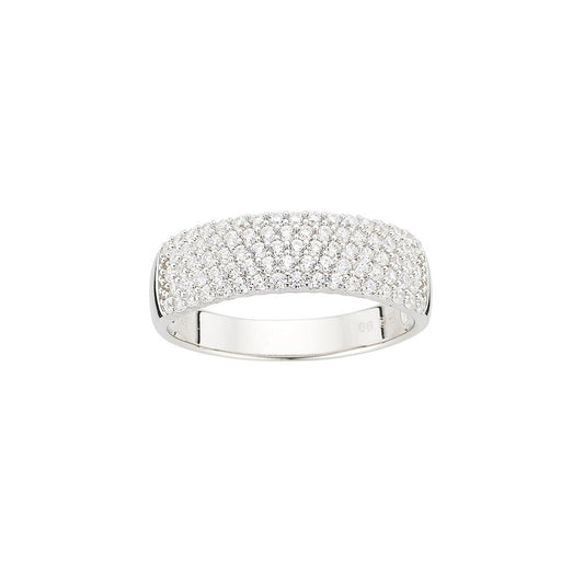 Damenring BRI95861W Silber