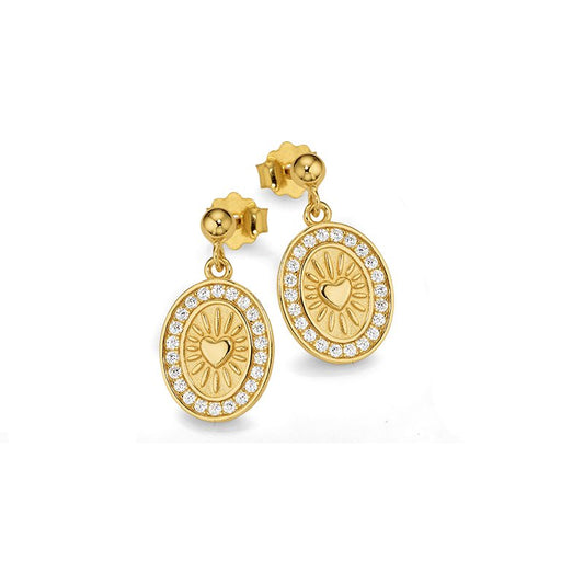 CEM Ohrschmuck S-02695O Silber 925 vergoldet