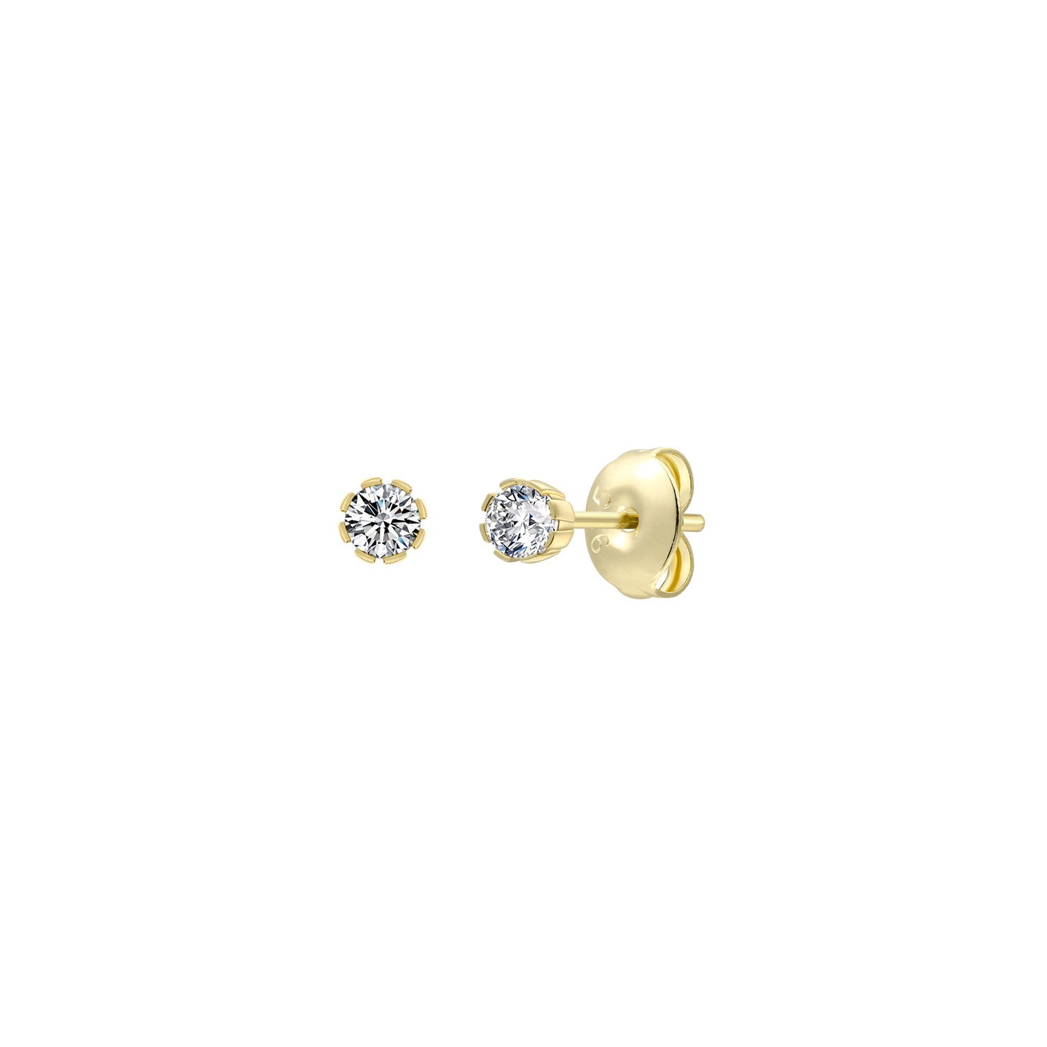 Xenox Ohrschmuck XS10623G Silber vergoldet