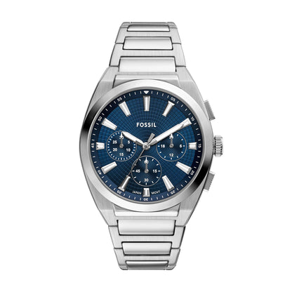 Fossil Armbanduhr FS6104 Edelstahl