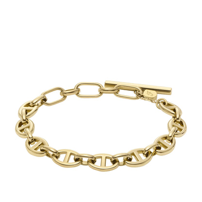 Fossil Armband JF04759710 Edelstahl vergoldet