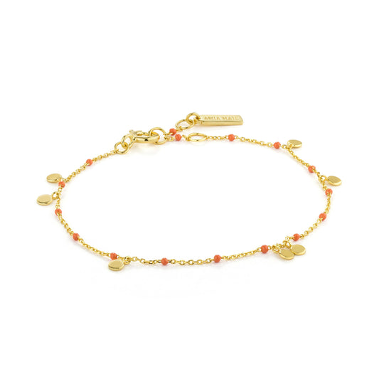 Ania Haie Armschmuck WLB006-02G Silber vergoldet