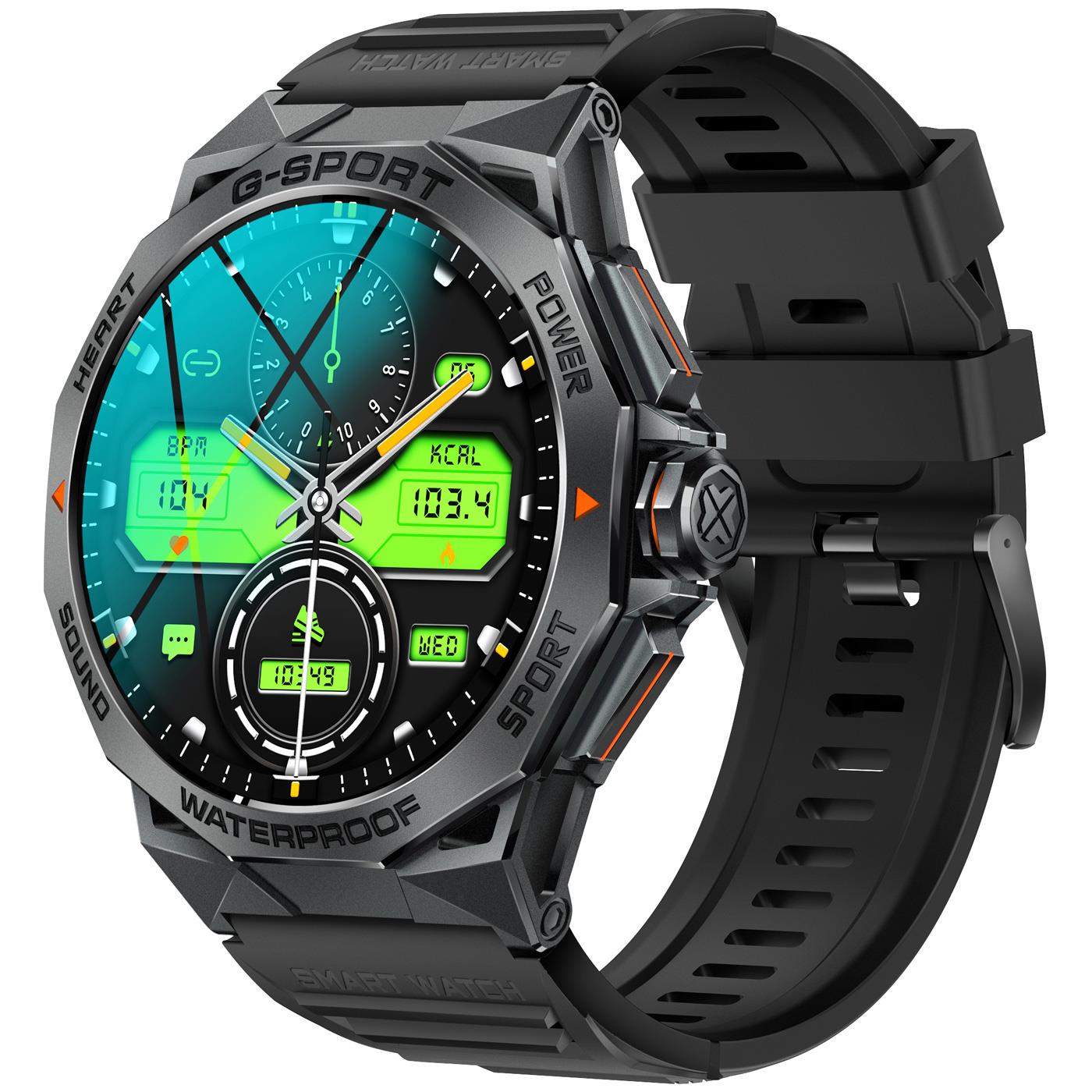 Smartwatch Smarty2.0 SW075A schwarz Silikonband