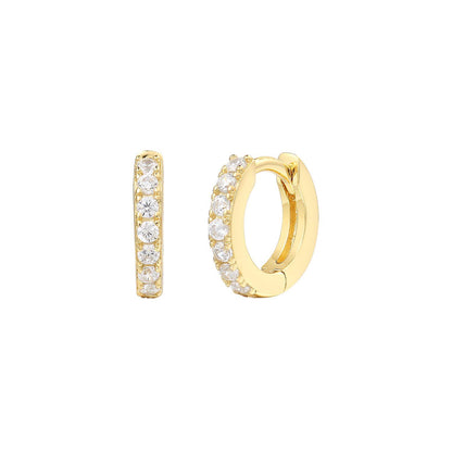 Xenox Ohrschmuck XS10350G Silber vergoldet