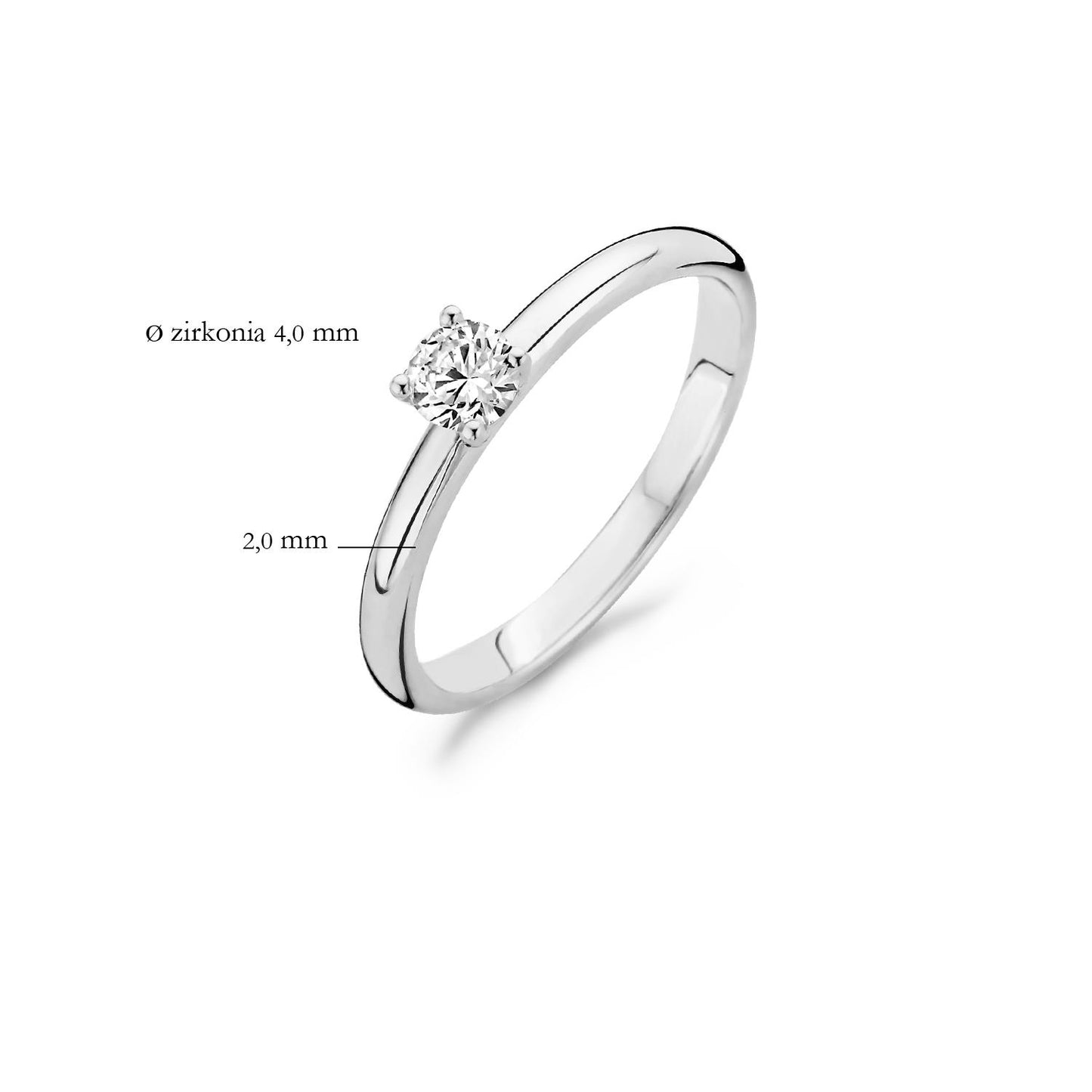 Blush Ring 1132WZI/54 585 Gold