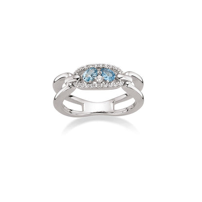 CEM Damenring S-02859R Silber 925