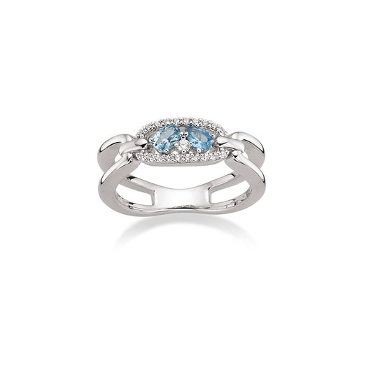 CEM Damenring S-02859R Silber 925