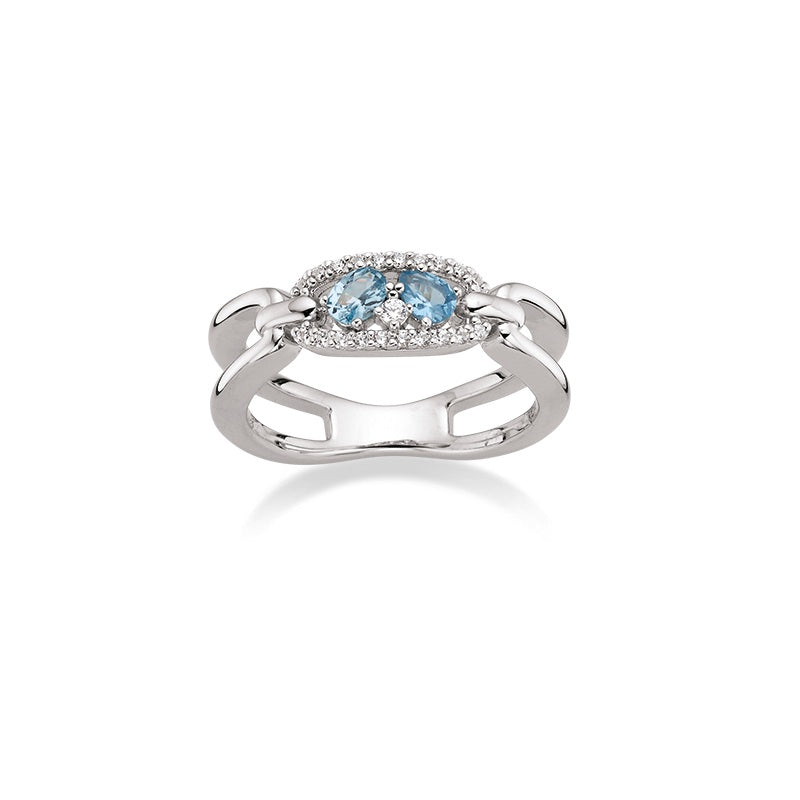 CEM Damenring S-02859R Silber 925