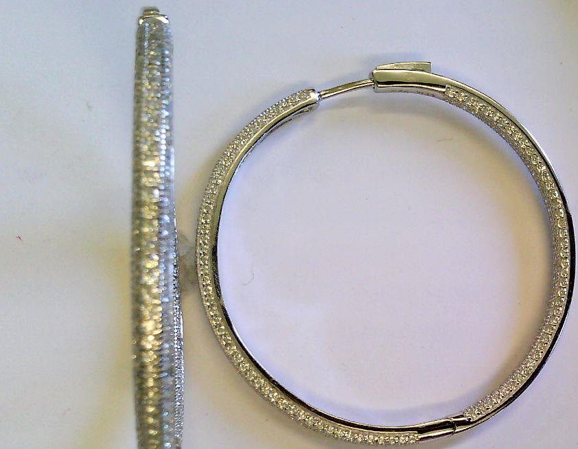 Damencreolen S-02404O Silber
