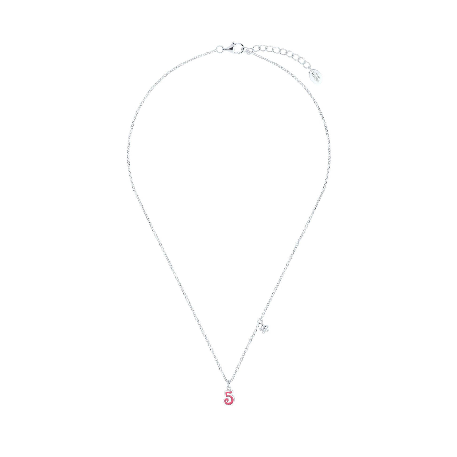 S.Oliver Halsschmuck 2035978 Zahl Silber