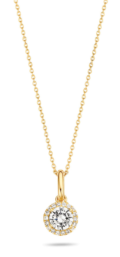 ROMANCE PENDANT GP CZ