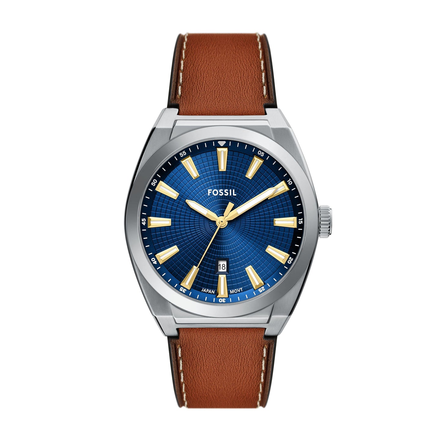 Fossil Armbanduhr FS6115 Edelstahl