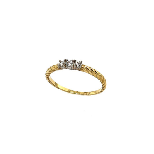 CEM Damenring Mehrsteiner G3-01266R 333 Gold