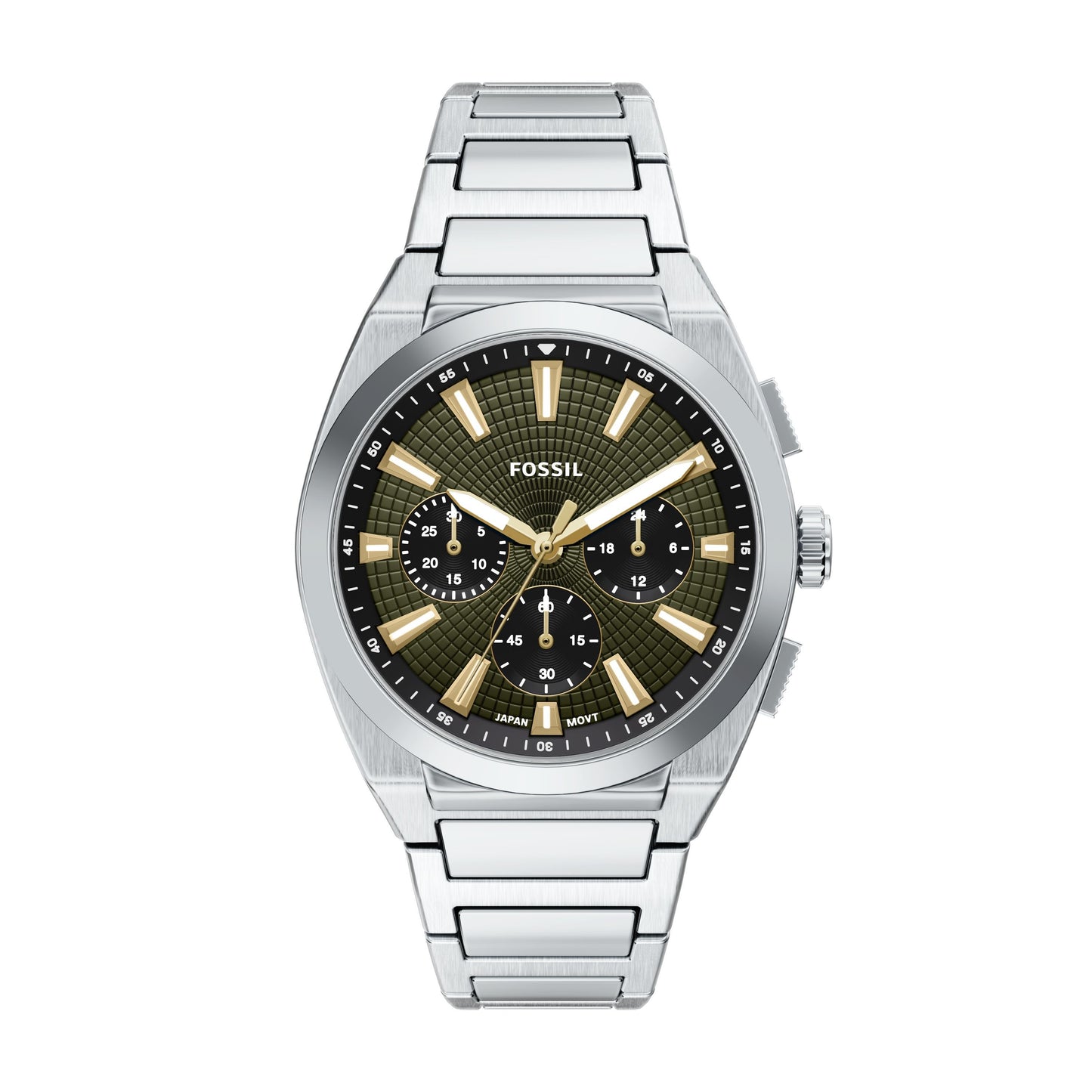 Fossil Armbanduhr FS6183 Edelstahl
