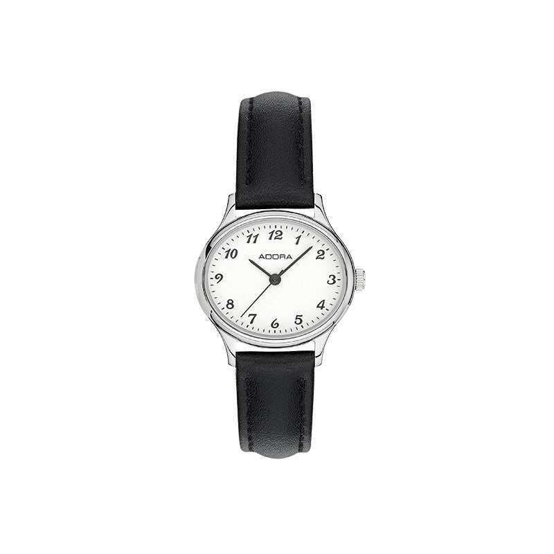 CEM Armbanduhr AB6635 Edelstahl Leder