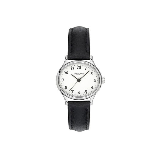 CEM Armbanduhr AB6635 Edelstahl Leder