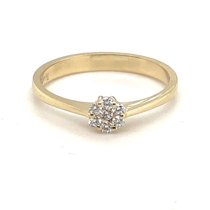 Team Hoffmeister Ring 08-85126-000-Gelb 585 Gold