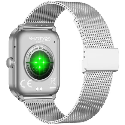Smarty 2.0 Smartwatch SW070I Edelstahl