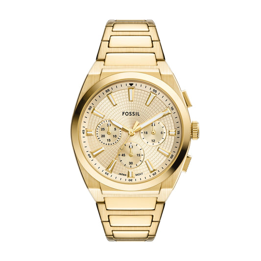 Fossil Armbanduhr FS6119 Edelstahl