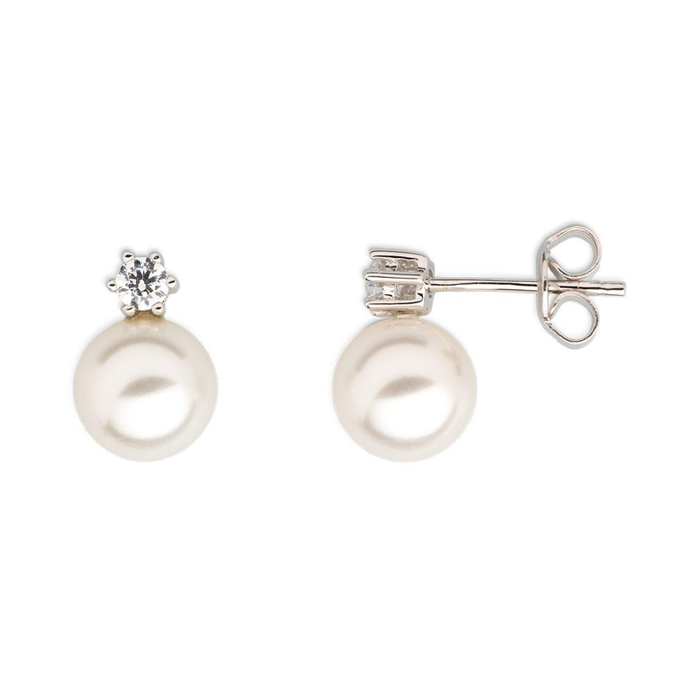 Xenox Ohrschmuck XS5261 Silber Perle