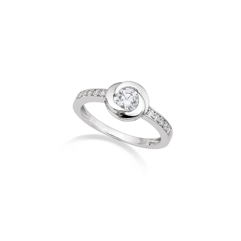 CEM Damenring S-02548R Silber 925
