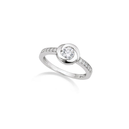 CEM Damenring S-02548R Silber 925
