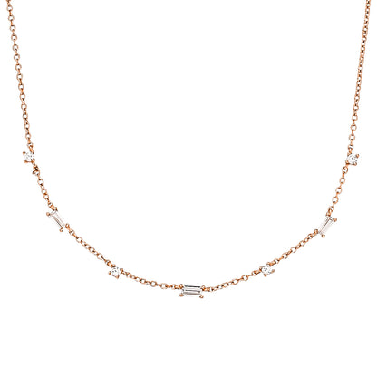 S.Oliver Halsschmuck 2034269 Silber rosevergoldet