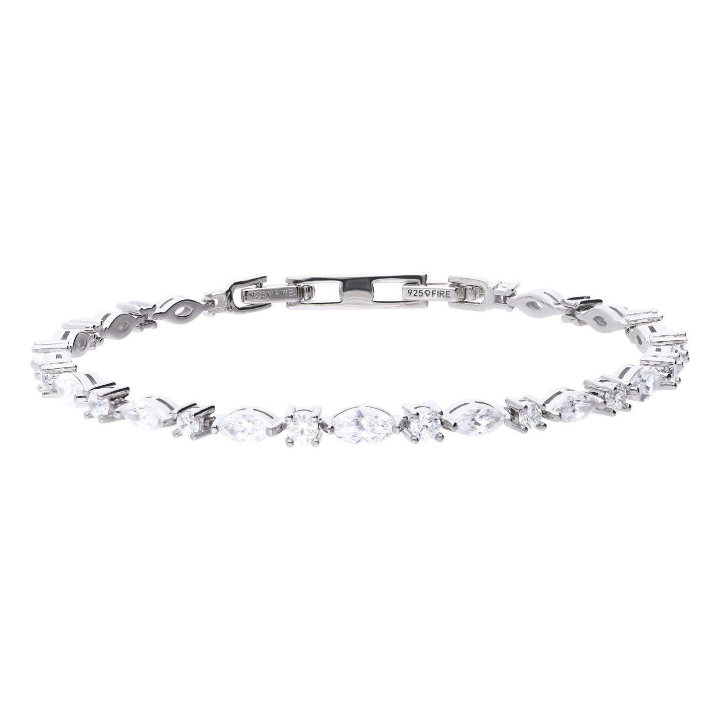 Diamonfire Damenarmband 64/0603/1/082 Silber