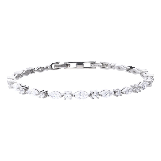 Diamonfire Damenarmband 64/0603/1/082 Silber