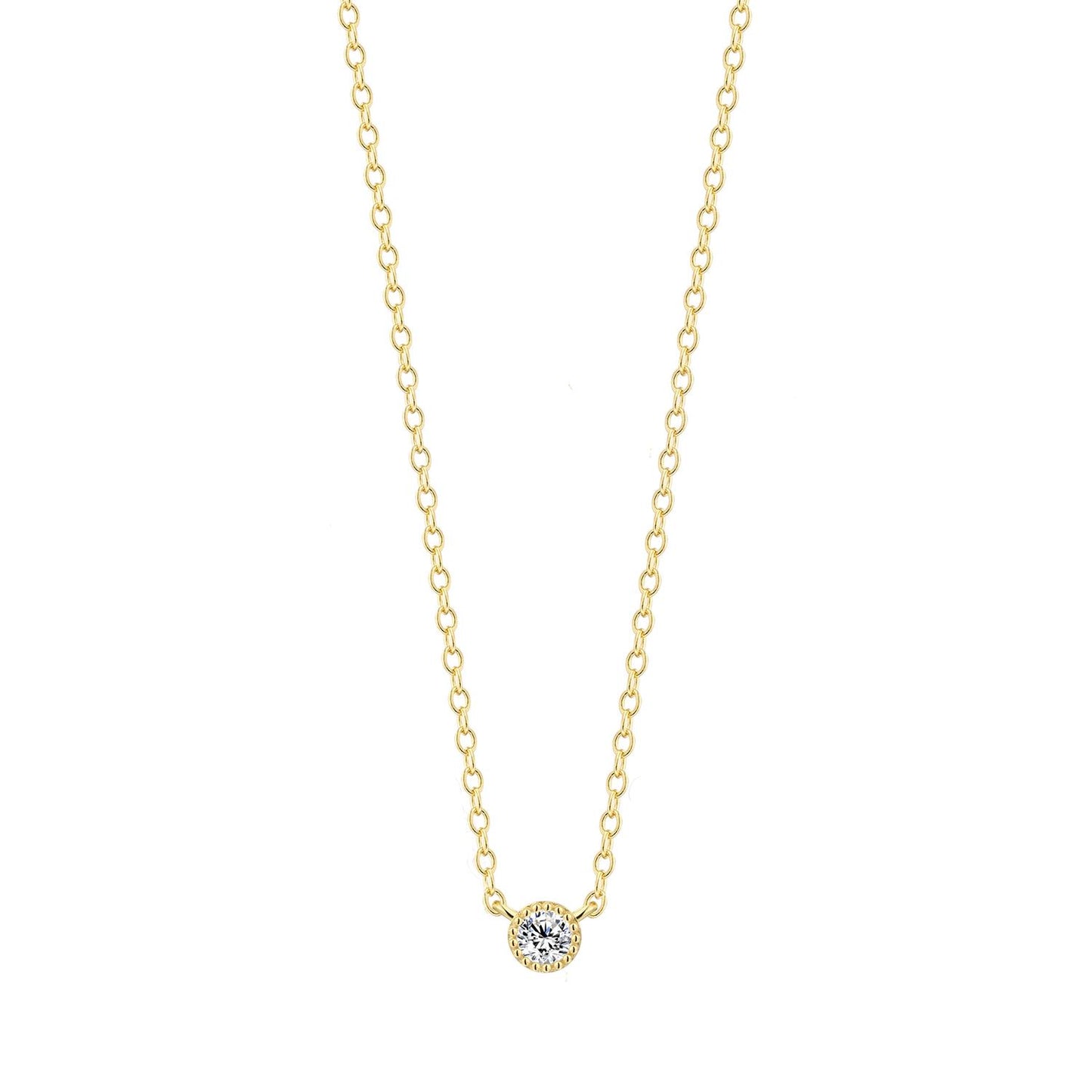 Xenox Damenkette XS10605G Silber vergoldet