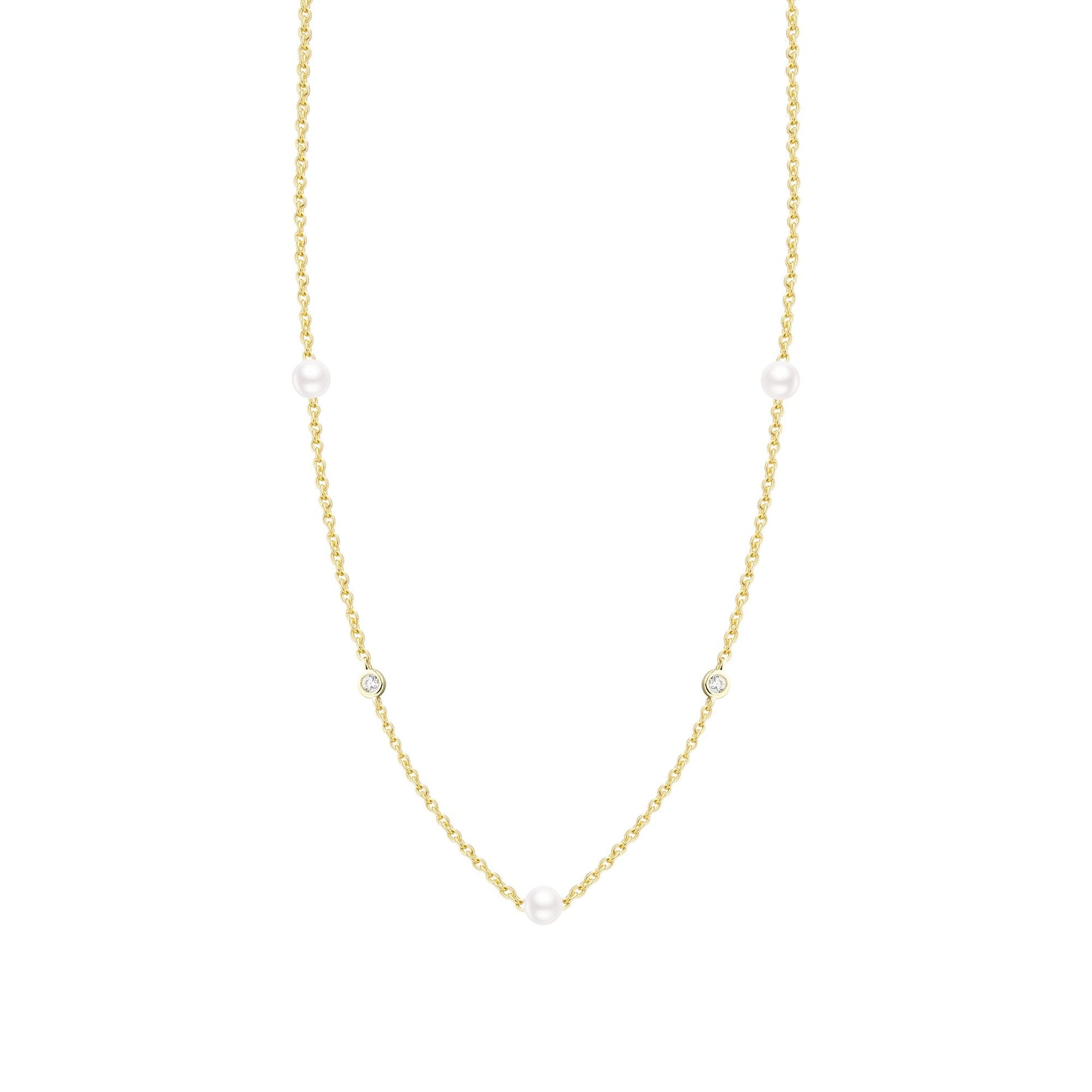 Xenox Halsschmuck XS91931G Silber vergoldet